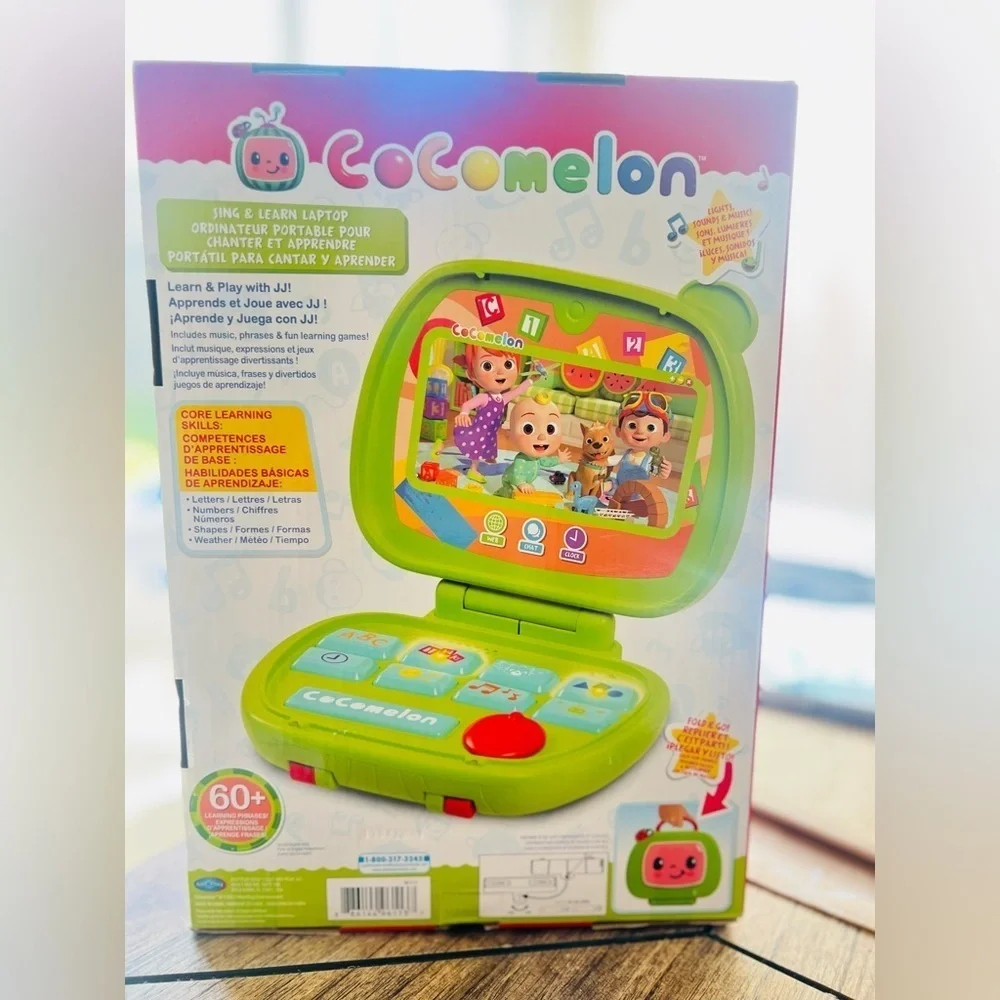 Cocomelon Sing and Learn Laptop Toy for Kids